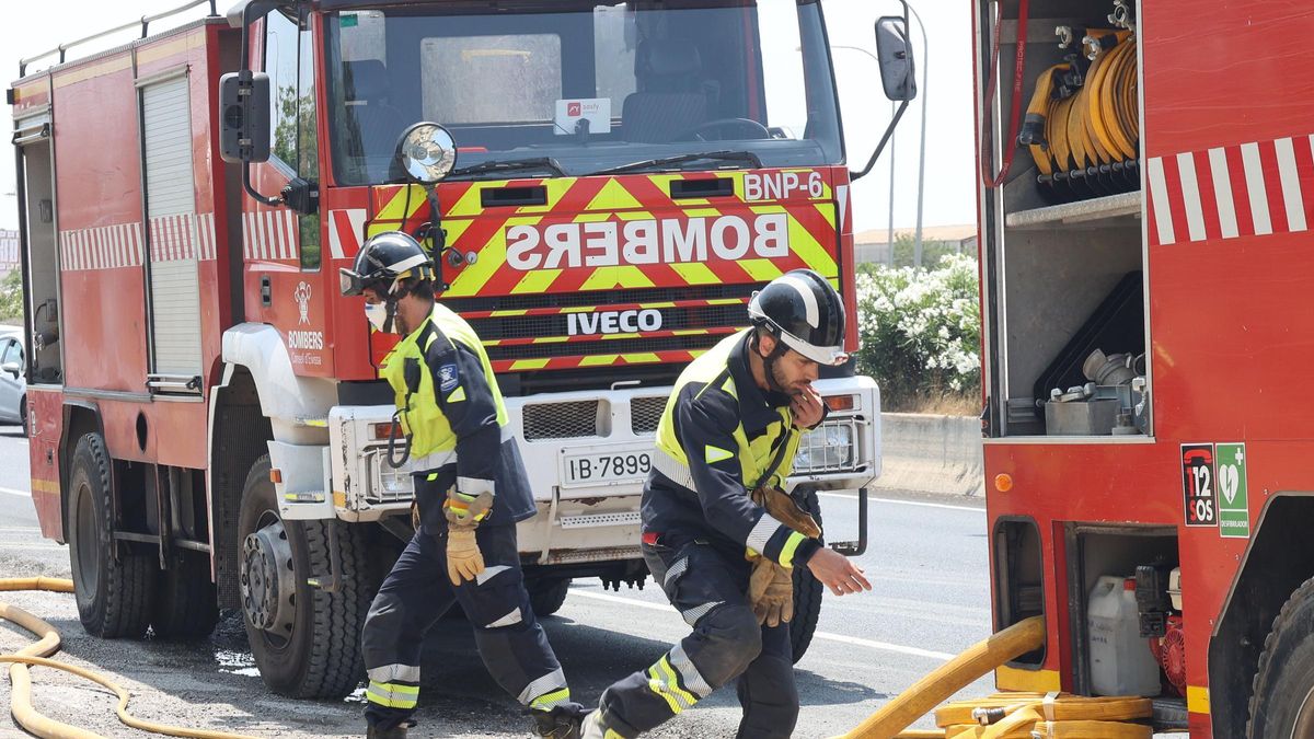 Bomberos de Ibiza en una imagen de archivo