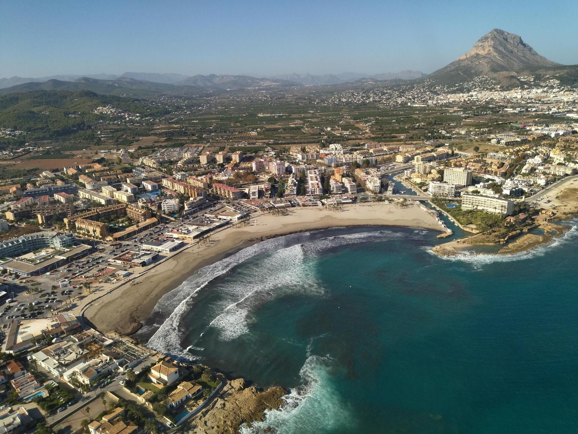 Xàbia, al vuelo