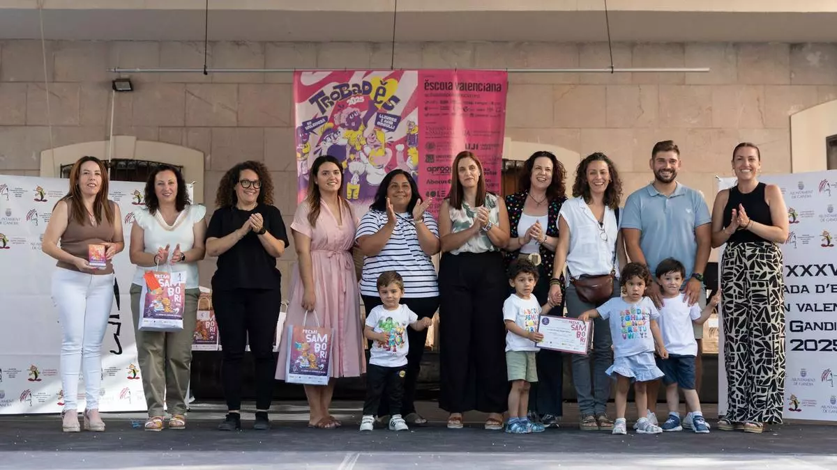 Els Premis Sambori, preludi de la Trobada d'Escoles en Valencià de Gandia