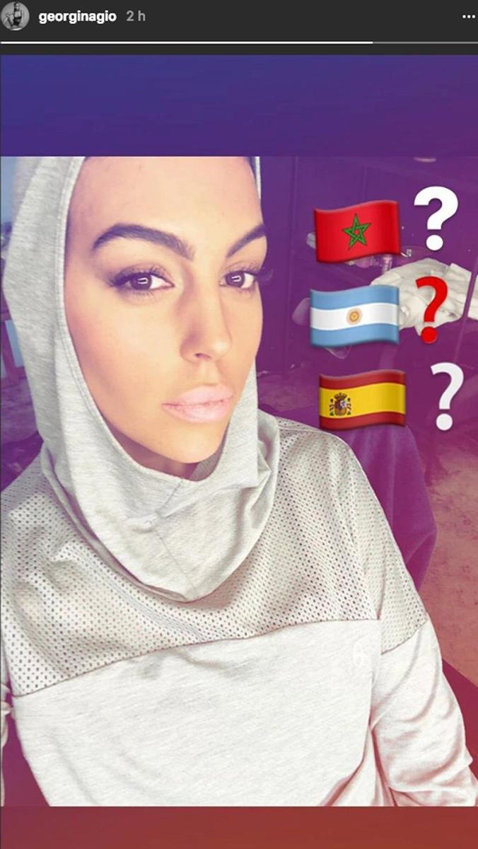 Georgina Rodríguez y su misteriosa foto en Instagram