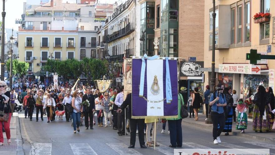 Ofrenda floral a la Virgen de la Fuensanta