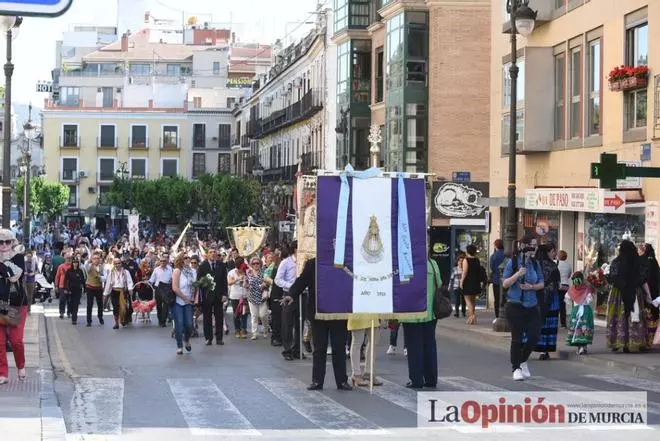 Ofrenda floral a la Virgen de la Fuensanta