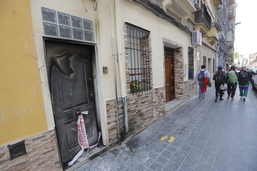 Dos heridos de bala en un tiroteo en las 'casitas rosas' de la Malva-rosa