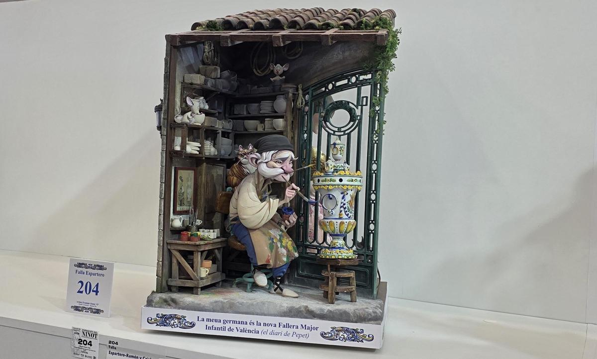 Así es el "ninot indultat" infantil de las Fallas de València 2026