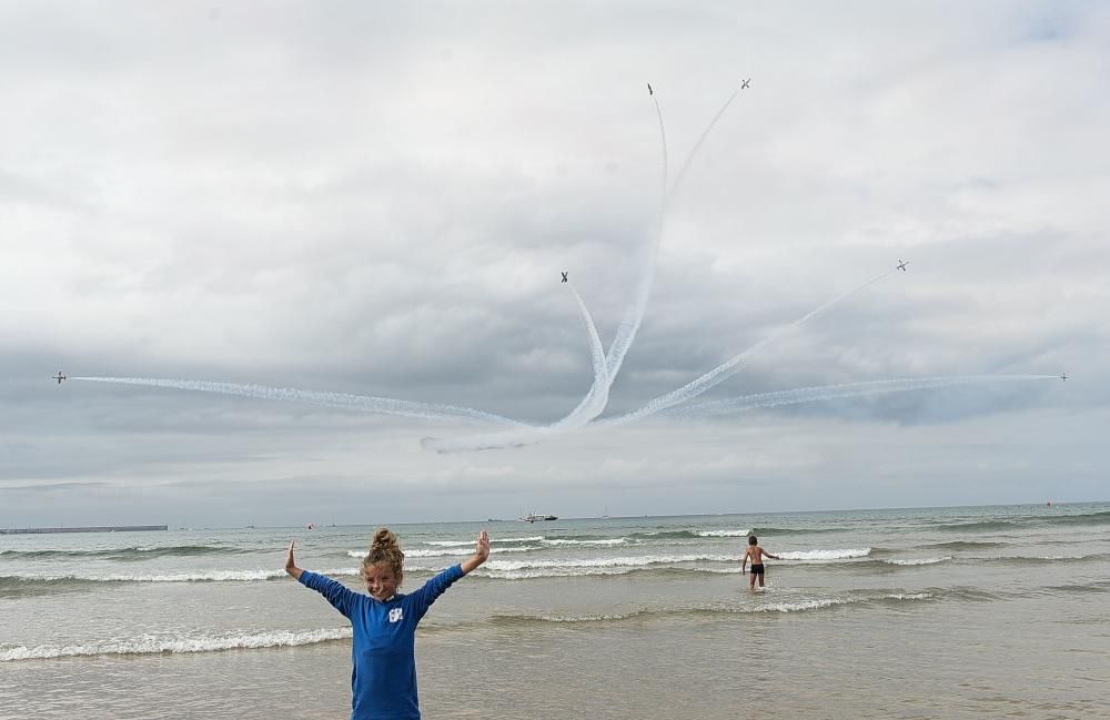 El Festival Aéreo de Gijón, en imágenes