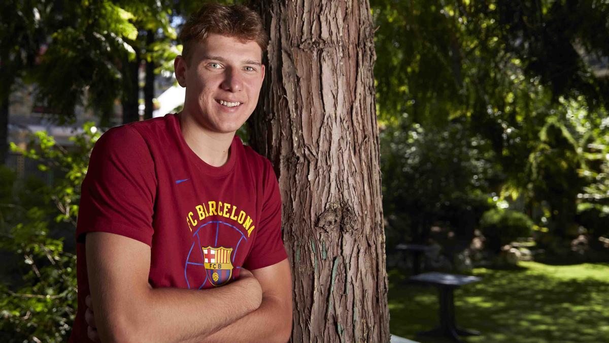 Jokubaitis se está adaptando muy bien al Barça