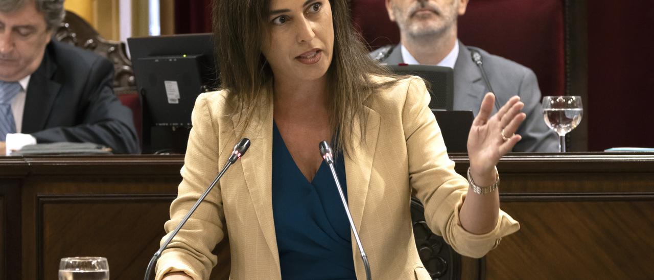 Idoia Ribas, portavoz de Vox en el Parlament balear