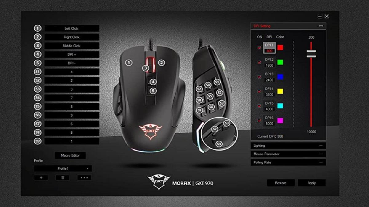 Analizamos el ratón Trust Gaming GXT 970 Morfix