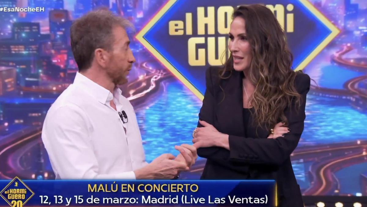 Pablo Motos y Malú en 'El Hormiguero'