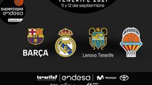 Éstos son los participantes de la edición 21-22 de la Supercopa.