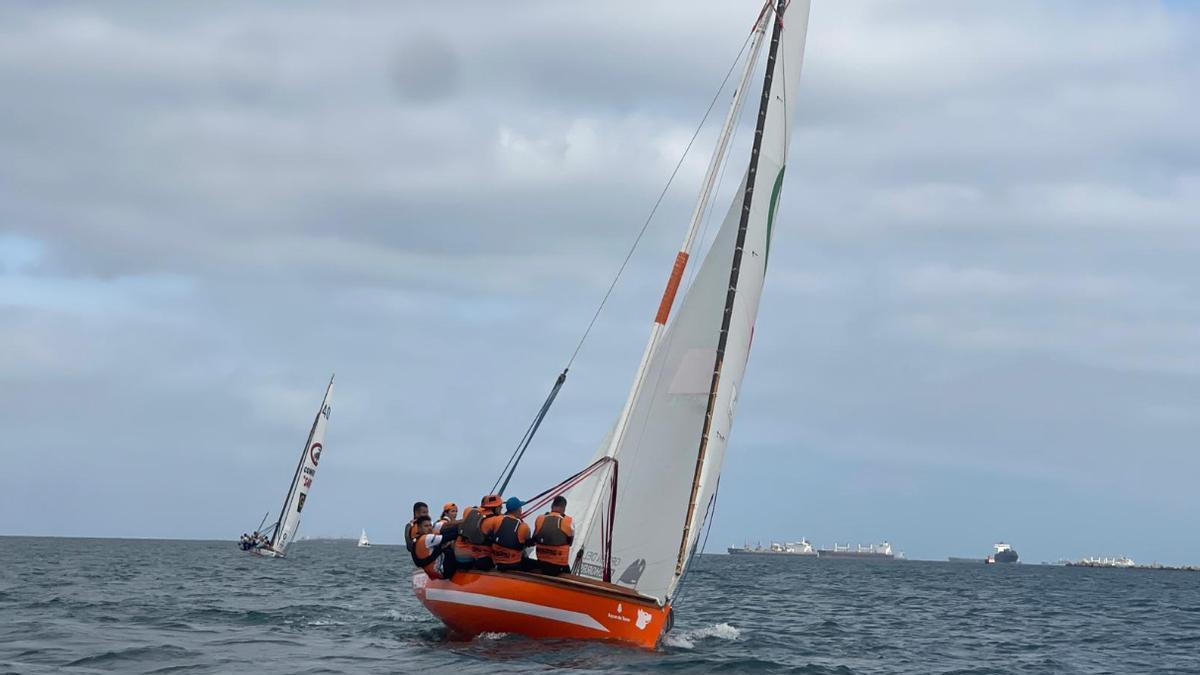 El Spar Guerra del Río marca el mejor tiempo y avanzan ocho botes en la primera eliminatoria del Torneo Fundación La Caja de Canarias