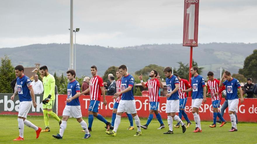 El Sporting B se deja dos puntos en Mareo