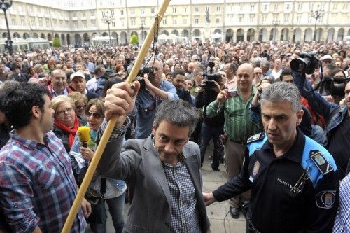 Acto popular en María Pita