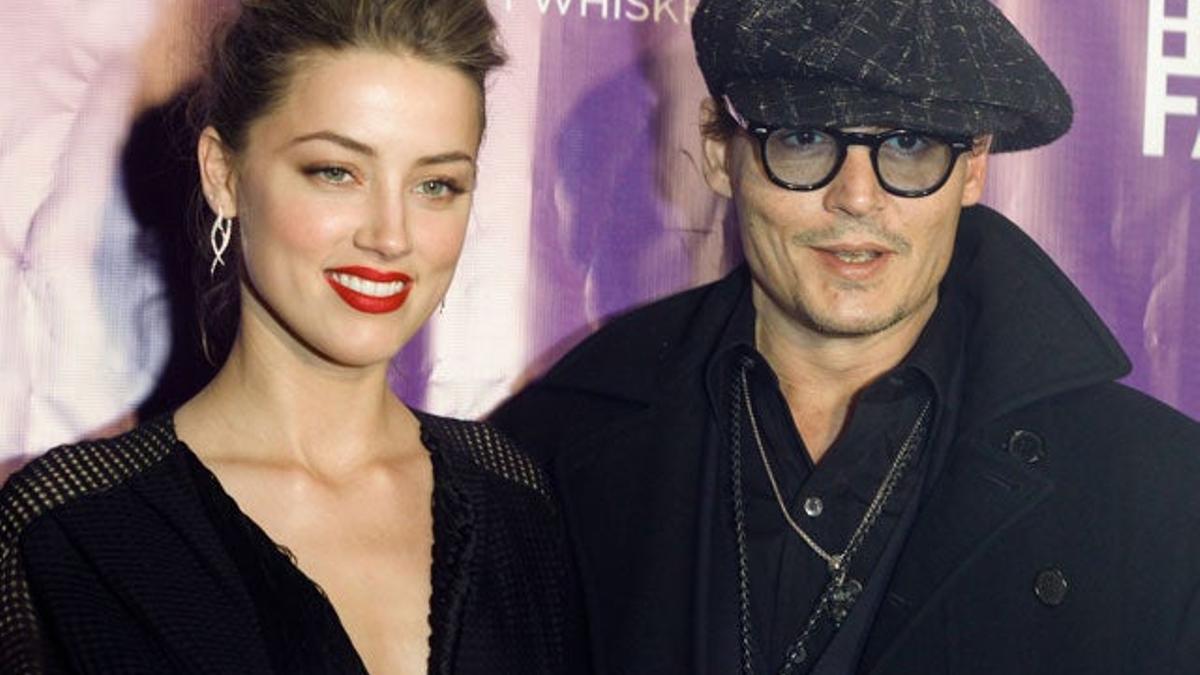 Amber Heard y Johnny Depp