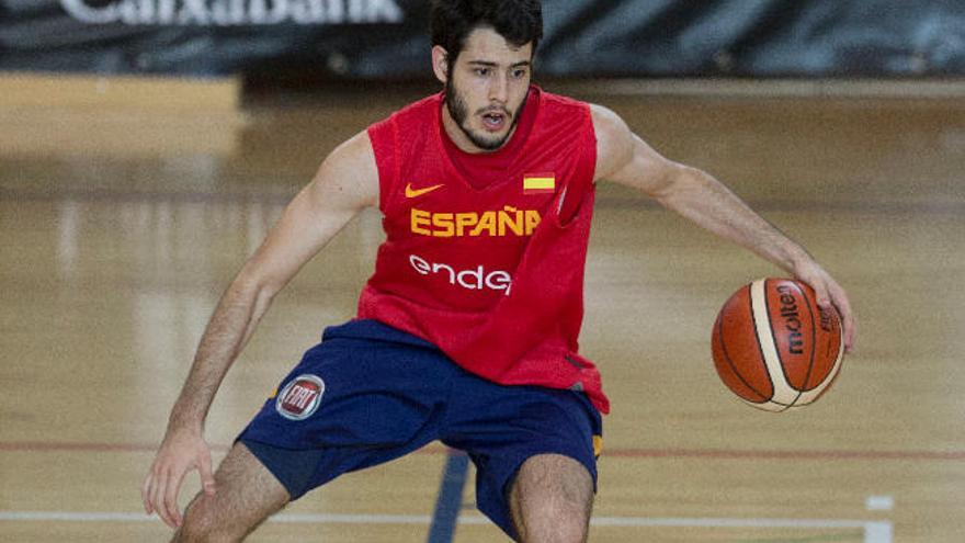 Àlex Abrines trainiert gerade mit Spanien für die Olympiade in Rio.