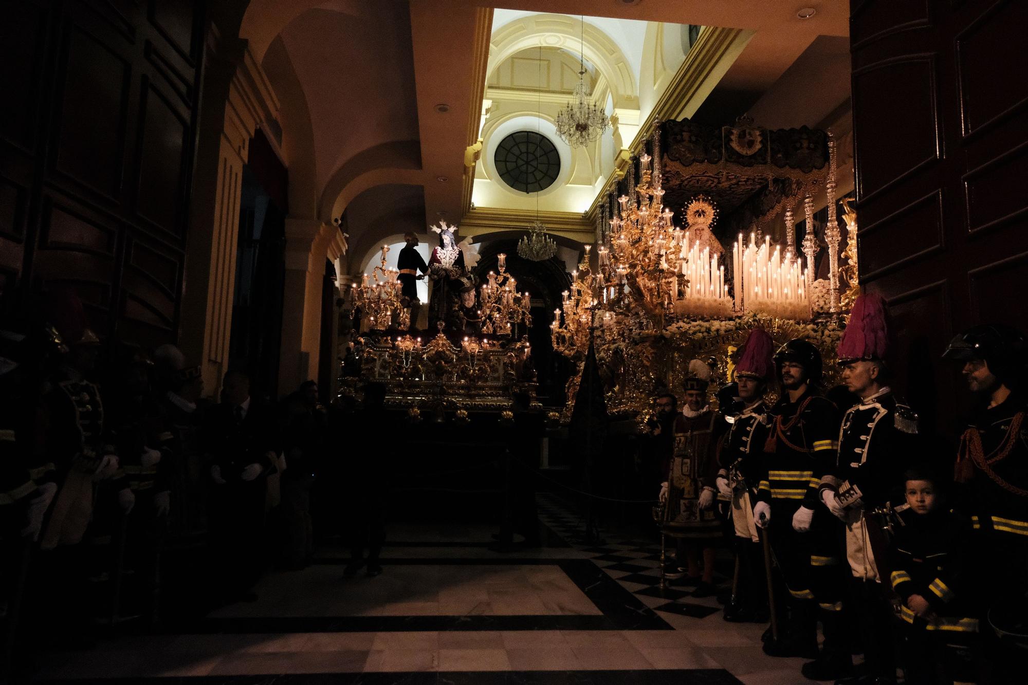 La hermandad de La Paloma, la última del Miércoles Santo en anunciar la suspensión de su salida procesional.