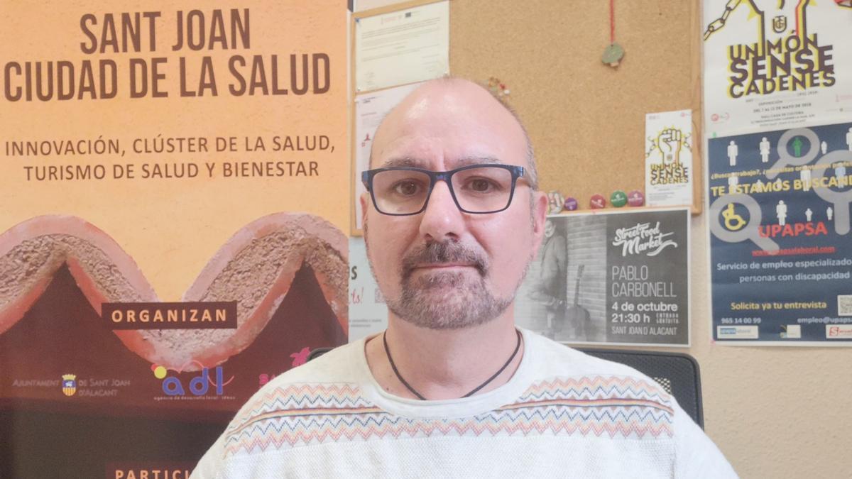 Manel Giner Concejal de Comercio y Mercados Sant Joan