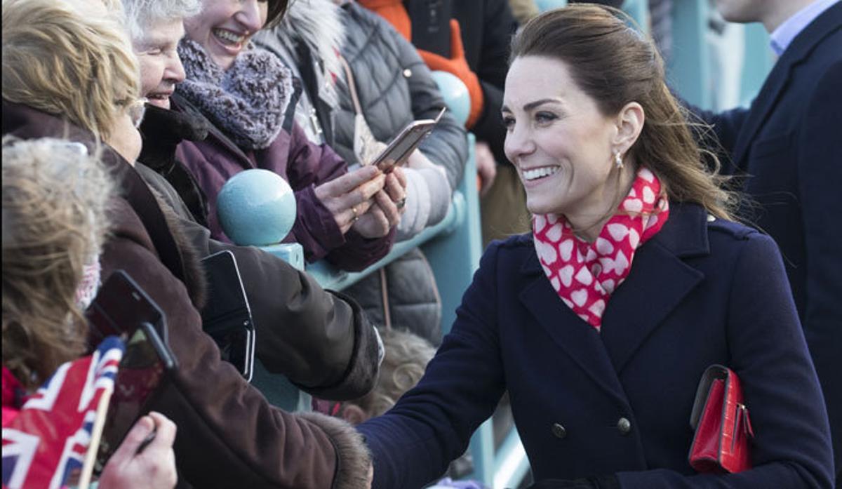 El vestido de Zara con el que Kate Middleton brilla en Gales
