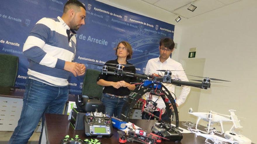 La Policía Local de Arrecife incorporará un dron para labores de vigilancia y seguridad