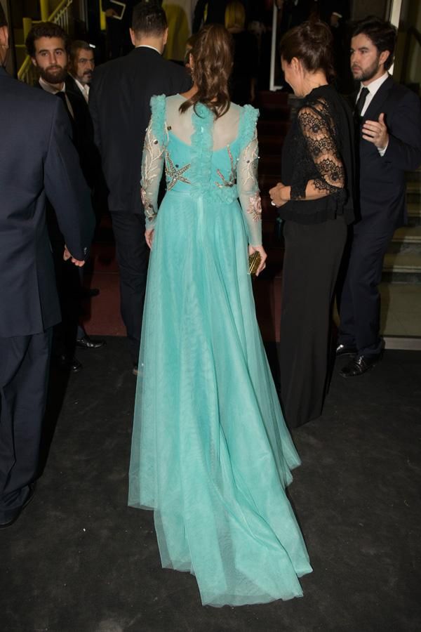 Parte trasera del vestido de Paula Echevarría
