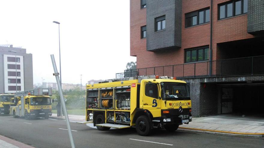 Incendio en en un trastero subterráneo de La Magdalena.