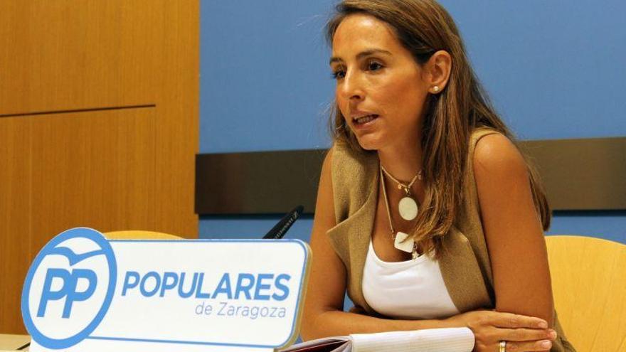 María Navarro, número dos de la lista del PP al Ayuntamiento de Zaragoza