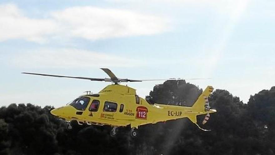 El PAR exige a la DGA la continuidad de los helicópteros medicalizados