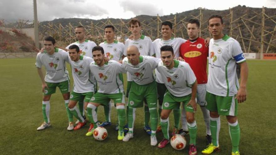 Equipo de fútbol de Santa Brígida. | lp / dlp