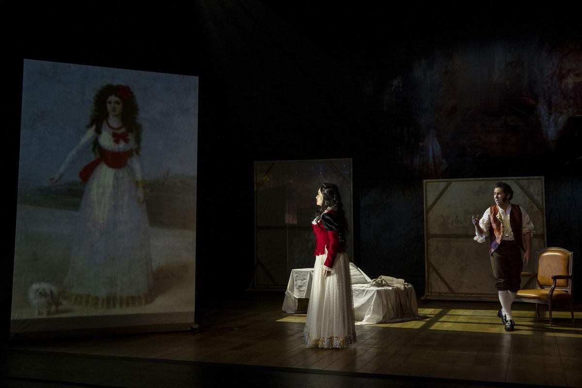 Presentación de 'Goya, melodía de una leyenda', un musical original dedicado al pintor zaragozano, este viernes en el Teatro Tomás y Valiente de Fuenlabrada