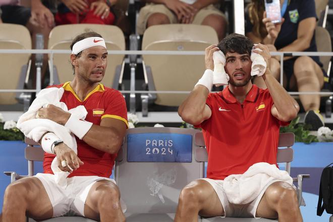 Tenis en los Juegos Olímpicos: Alcaraz / Nadal - Krajicek / Ram, en imágenes
