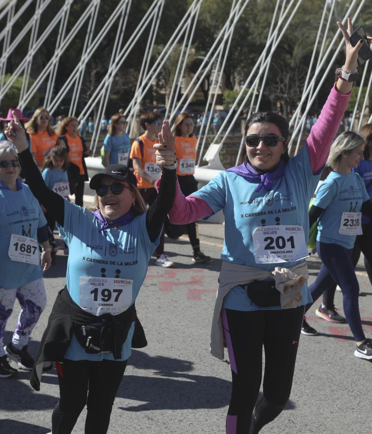 Participantes en la pasada edición de la Carrera de la Mujer. | LOYOLA PÉREZ DE VILLEGAS