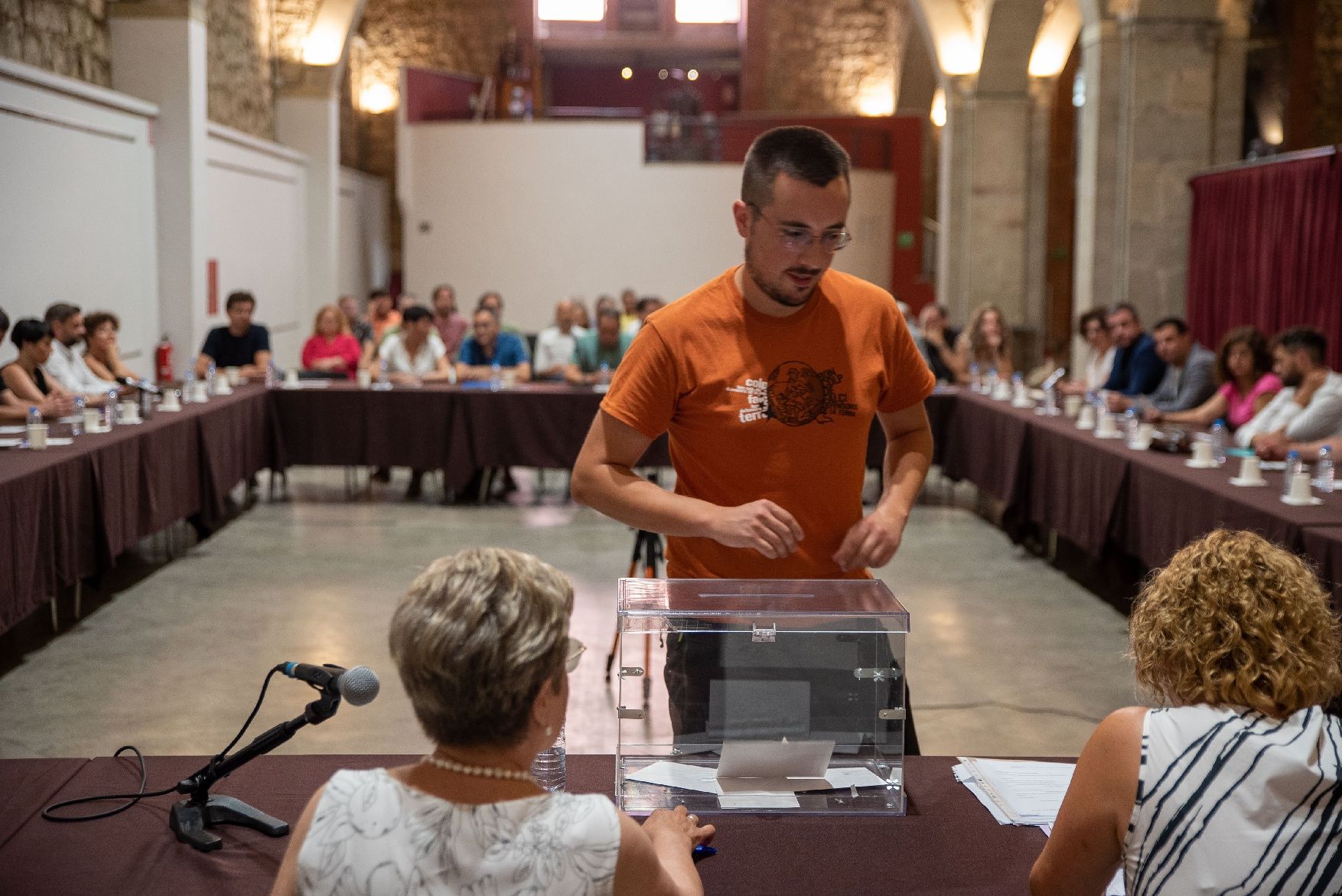 Totes les imatges de la constitució del Consell Comarcal del Bages