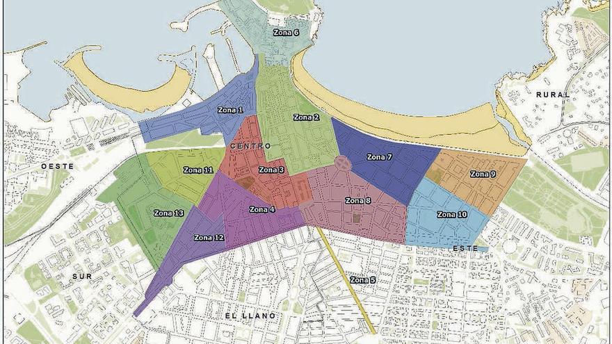 Tráfico modifica las zonas ORA para dar más aparcamiento a los vecinos del centro