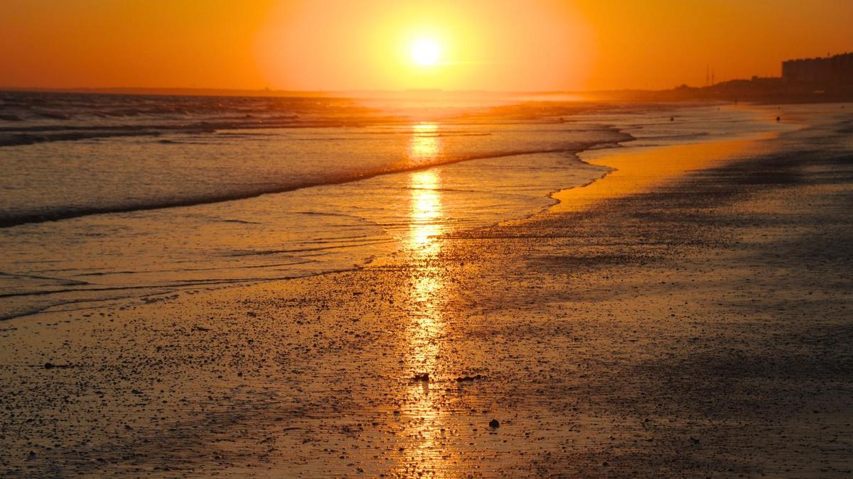 Atardecer en Punta Umbría