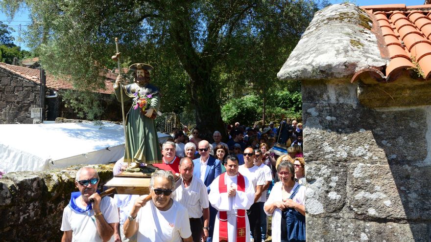 As celebracións do Día de Santiago en Ermelo, "berce do Morrazo"