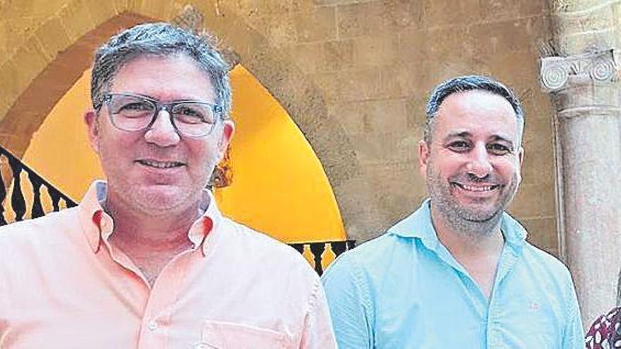 Guillem Ginard y Andreu Ferrer, en una imagen de archivo.