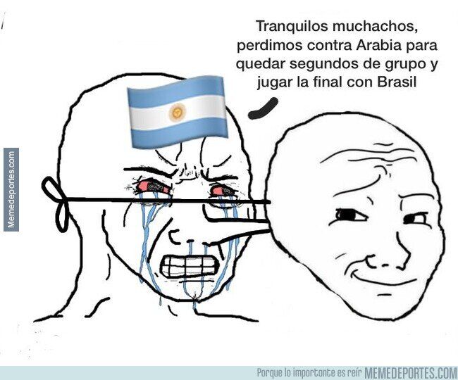 Los mejores memes del batacazo de Argentina en el Mundial