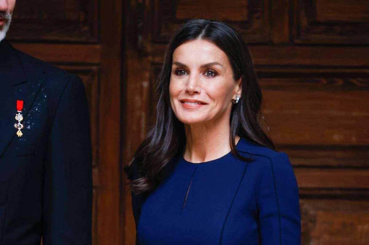 La reina Letizia en la entrega del Premio Cervantes