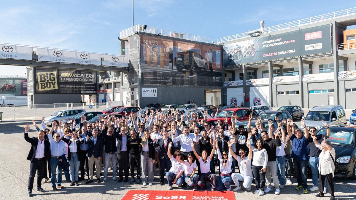 La solidaridad se ha traducido en 550 vehículos donados.