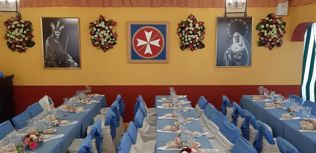 Caseta cofrade en la Feria de Abril: Hermandad de San Esteban