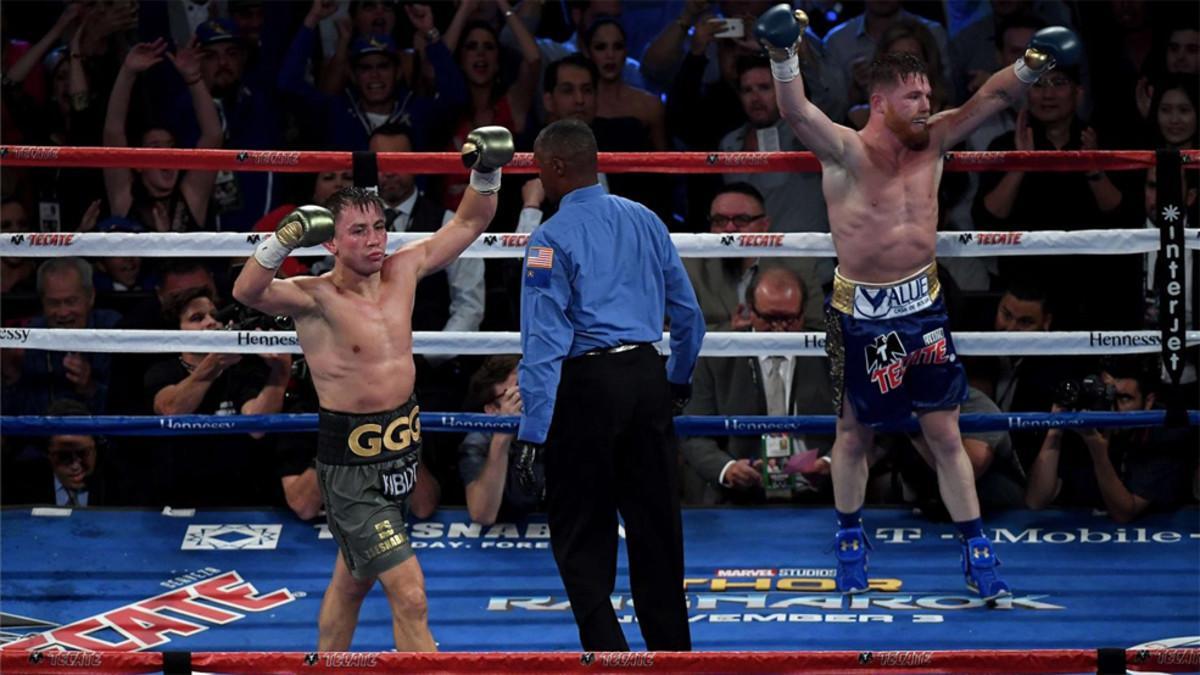 El combate del año entre Canelo y Golovkin acabó con un veredicto nulo