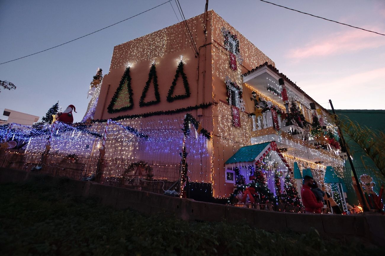 La casa más navideña de Tenerife