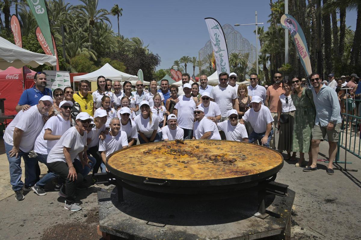 Fiesta del arroz con costra en Elche