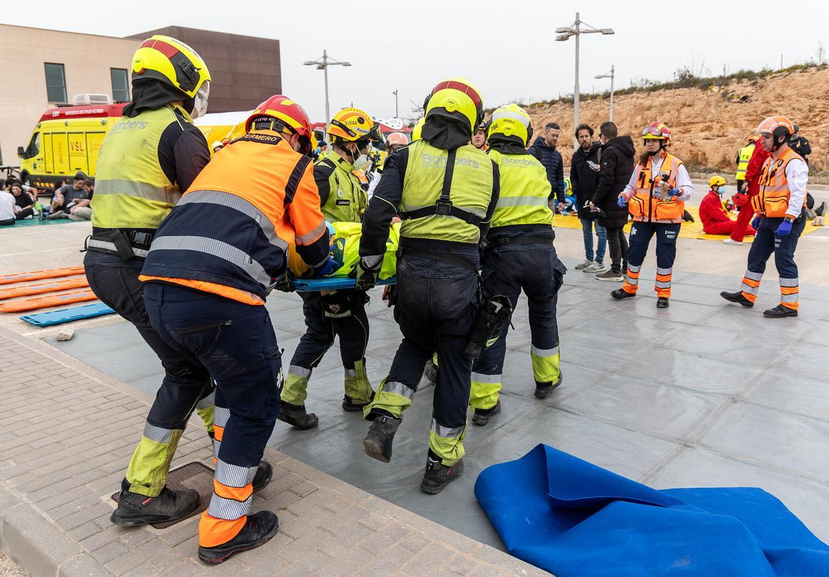 Así ha sido el simulacro por tsunami en Torrevieja del que ha avisado el Es-Alert