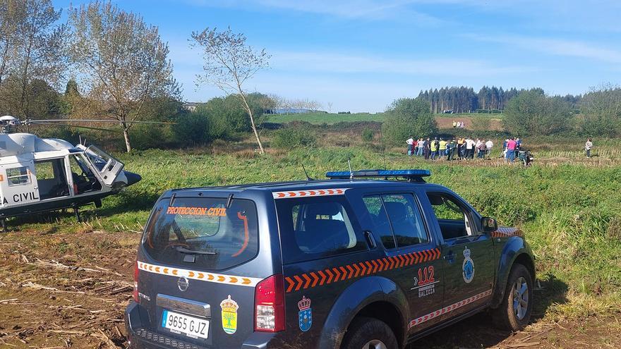 Localizan en una finca a la octogenaria de Carballo que estaba desaparecida desde el mediodía del jueves