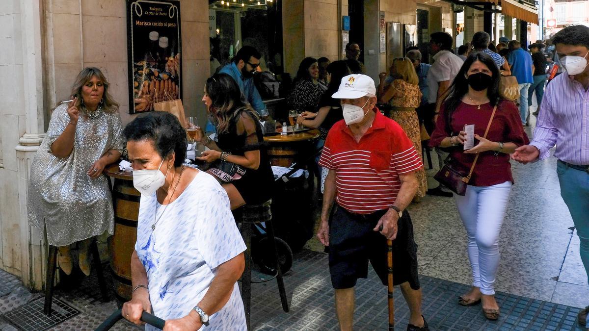 Primer fin de semana de la nueva normalidad en Málaga