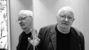Terry Eagleton en el Hotel Catalonia Diagonal.