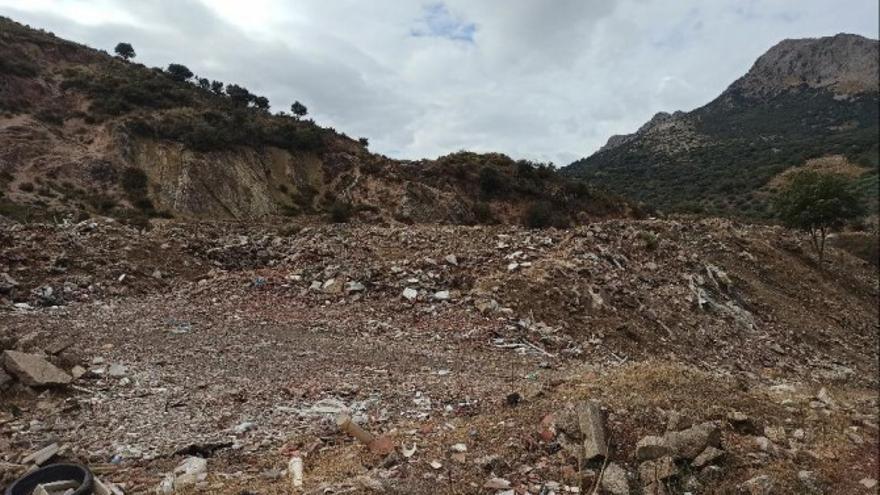 Vertedero en la provincia de Málaga.