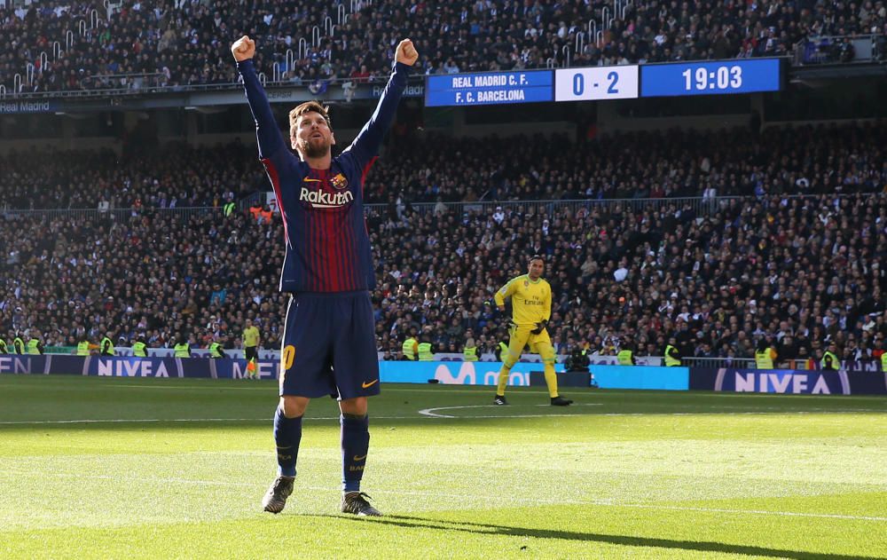 El 'clásico' Real Madrid - Barcelona, en fotos