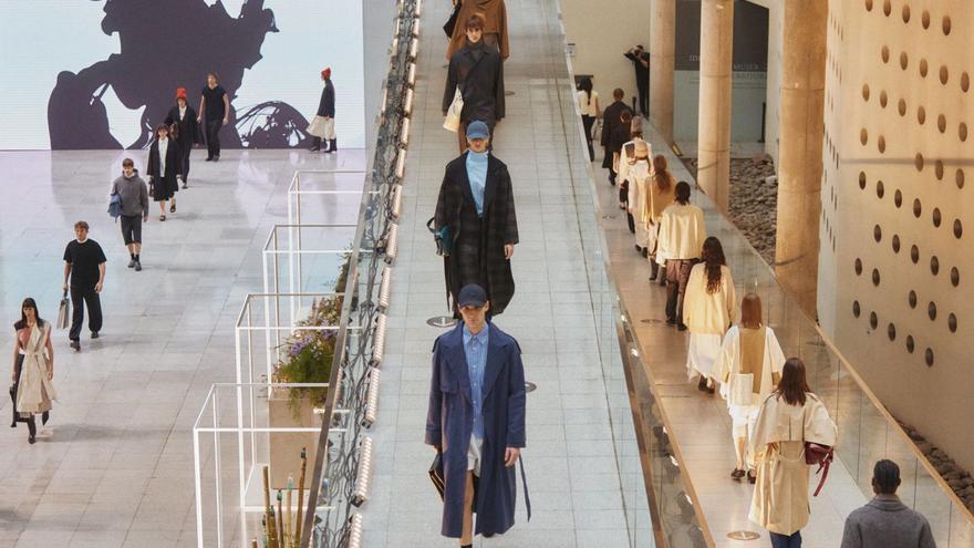 Desfile de la colección de Ikigai de Adolfo Domínguez en Santiago de Chile. | Adolfo Domínguez